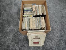 A box containing many albums of Cigarette and Trade Cards, Various subjects and makers, part and