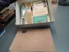 Four books of large photo's of Germany, France and New Zealand, plus a collection of 1920's/30's
