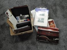 A box of mainly GB Stamps and Royal Mail Packs & Covers including Railway Heritage Portfolio x2,