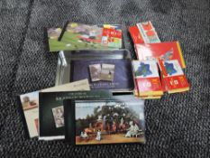 A collection of modern GB Stamp Booklets, some with Greetings Labels, approx face £200