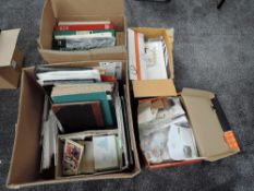 Two boxes of Commonwealth and World Stamps & Covers in albums, stock books and loose including