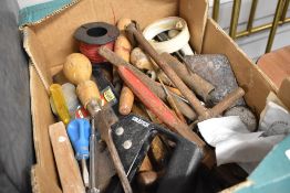 A selection of building and DIY hand tools