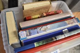 A selection of vintage text and reference books