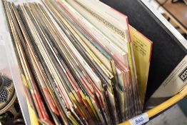 A selection of mixed LP records, classical, chamber music etc