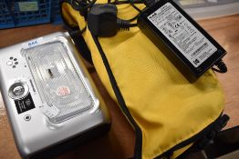 An under water style camera and a portable printer