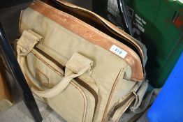 A vintage carry case style bag