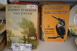 A selection of childrens literature by Bramwell Evans from the Romany series some having partial