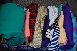 A selection of ladies vintage dresses and jackets