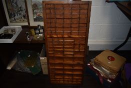 A vintage printers block tray