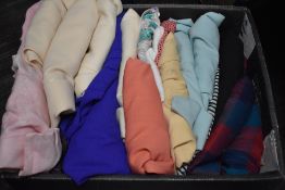 A selection of ladies vintage dresses and jackets