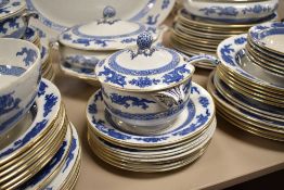 A large collection of dinner and breakfast wares in the traditional Dragon design by Cauldon