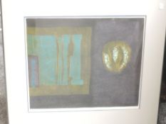 Three prints, after Tajima Hiroyuki, The Family, signed and num 4/50 and dated (19)73, A Mask,