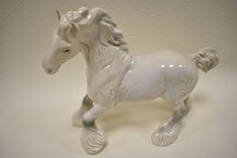 A Beswick study catering shire,975, grey gloss.