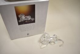 A Swarovski Inspiration Africa 1995,The Lion.