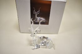 A Swarovski figure, Inspiration Africa 1994,The Kudu.