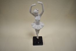 A porcelain figure by Bidasoa of a dancing ballerina
