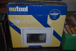A modern unopened Nutool digital safe