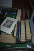 Miscellaneous reference works. Includes; Updike's Printing Types (1937) two volumes; etc. (18)