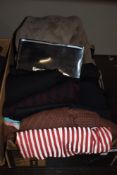 A selection of vintage jumpers and jackets