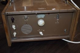 A vintage valve amplifier by Clarke and Smith