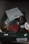 A selection of glass, ceramics and similar decorations