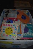 A large box of 45's with the bulk being 1960's pop - viewing is recommended