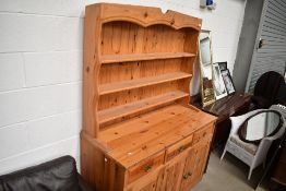 A vintage Pine dresser