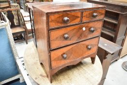 A 19th Century specimen chest of two over three drawers, dimensions approx W48 H56 D29cm