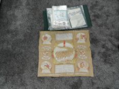 A binder of Military WW1 & WW2 Ephemera interest includes Books, Photo's, Postcards, Military