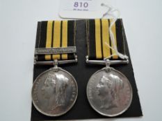 A East and West Africa Medal 1892 with Benin River 1894 clasp and ribbon to E.E.Collins P.O.I CL.H.