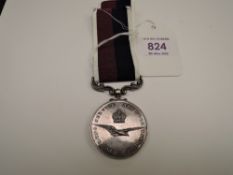 A Elizabeth II Royal Air Force Long Service and Good Conduct Medal to 1597062.SGT.T.M.STARK.R.A.F.