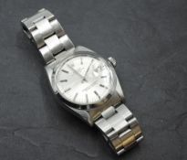 A gent's Rolex Oyster Perpetual Date stainless steel wrist watch circa 1978, no: 5234641, having