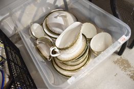 A part dinner service by Royal Grafton