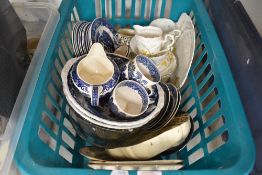 A selection of ceramics and tea cups