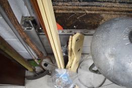 Two vintage cloathes airers
