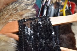 A wonderful example of a 1920s beaded flapper dress having tightly worked sequin detailing