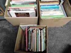 Three boxes of Railway Related Volumes including LMS, North West, Steam and similar OS Nook,