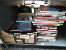 A shelf of Railway Related Volumes including LMS, LNER, Steam etc, OPC, Ian Allen, Eric Treacy and