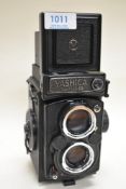A Yashica Mat 124G Reflex camera