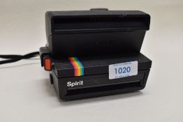A poloroid 600 Land camera
