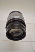 A Leica (ernst Leitz Wetzlar) Hektor 7.3cm 1:1,9 lens No235074 in leather case