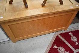 A modern bedding box solid piece