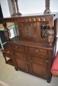 A priory style court cupboard