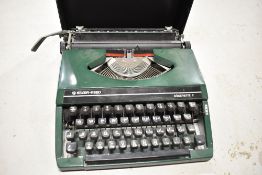 A vintage typewriter