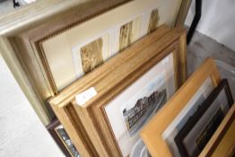 A selection of prints and photographs