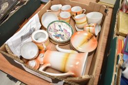 A selection of Chinese style tea and coffee wares
