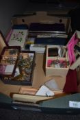 A good collection of various costume and earlier jewellery including brooches necklaces simulated