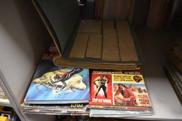 A collection of Eagle childrens annuals with similar Tiger and Lion annuals