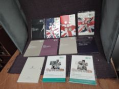 Ten United Kingdom Brilliant Uncirculated Coin Set, 2010-2021, missing 2015