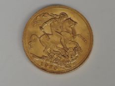 A United Kingdom George V 1920 Gold Sovereign, Perth Mint mark
